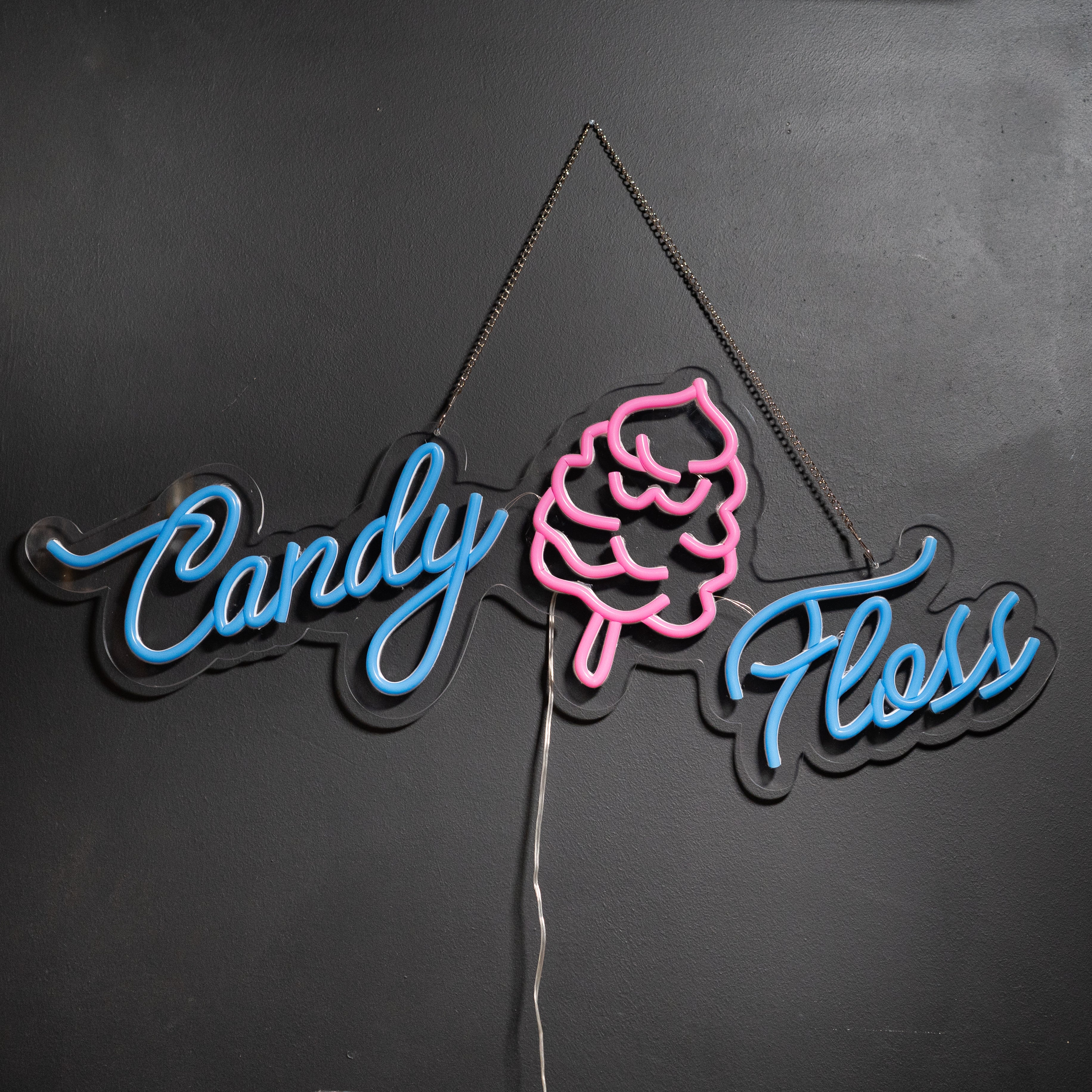 Candy floss Neon style LED light up sign