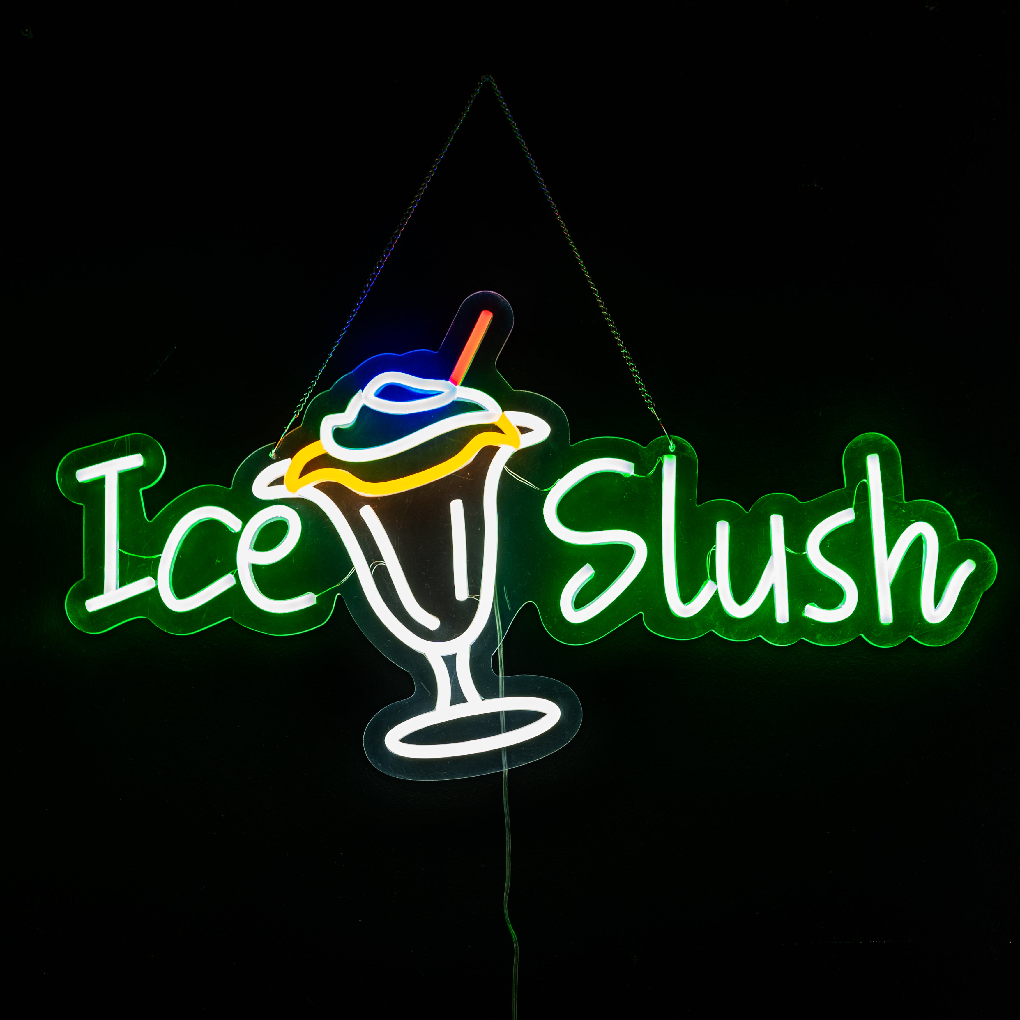 Slush Neon style LED light up sign