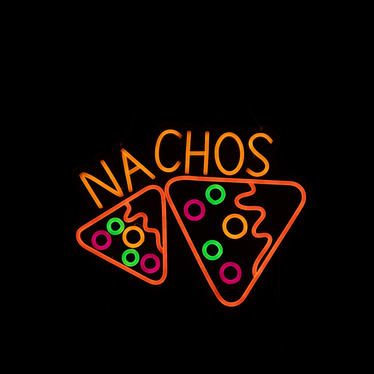DEXLO Nachos Neon Style Led Light Up Sign