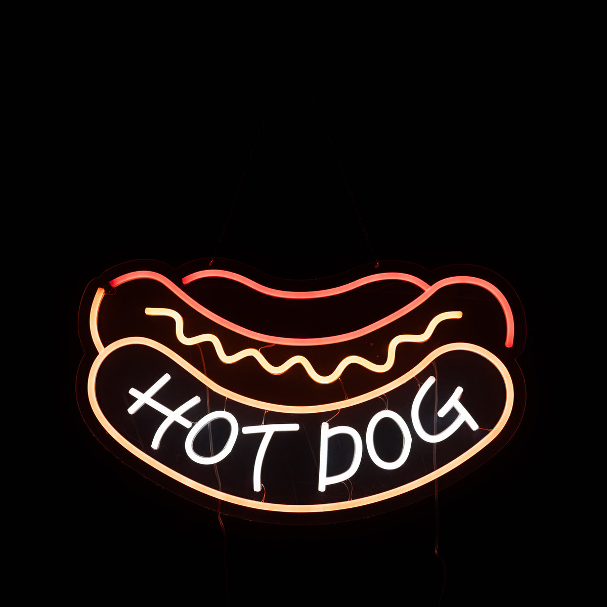 DEXLO Hotdog Neon style LED light up sign