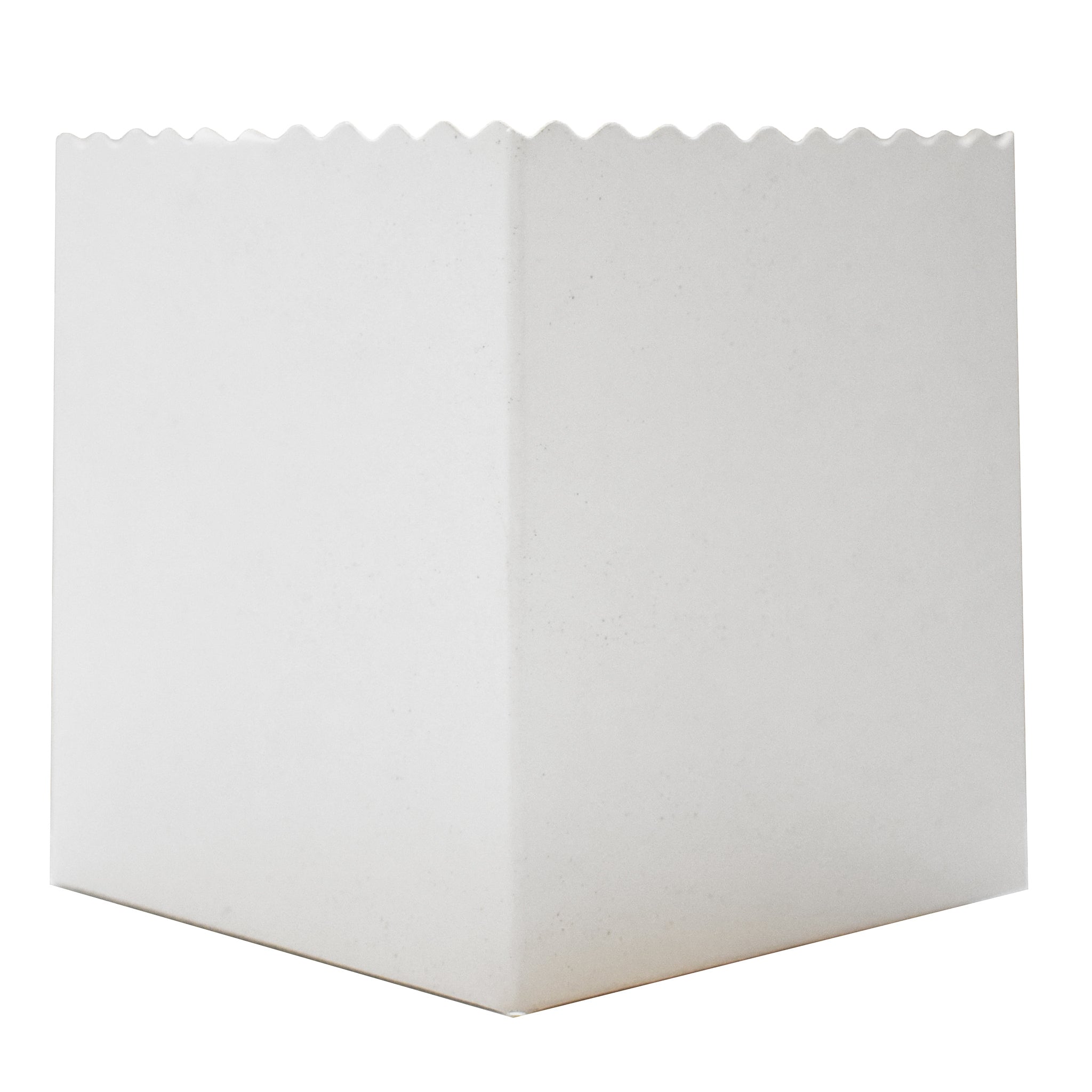 Small Plain White Popcorn Boxes