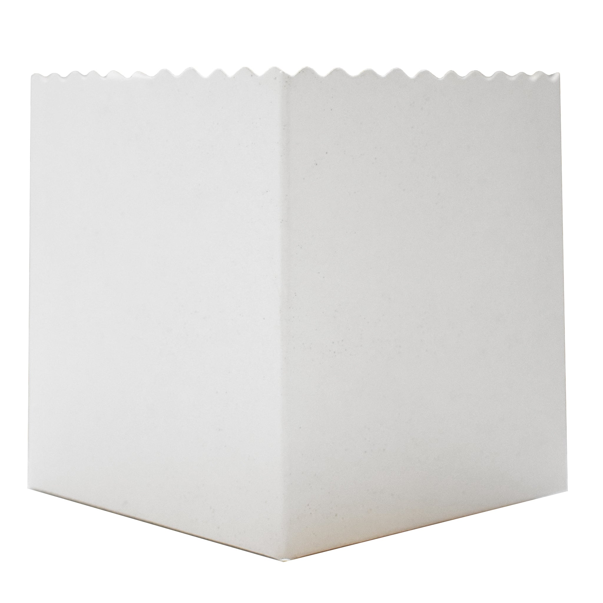 DEXLO Small Plain White Popcorn Boxes