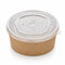 DEXLO 500 to 1000ml PP Round Salad Bowl Lids - Pack of 300