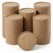 DEXLO 26 to 32oz Paper Soup Container Lids Brown - Pack of 500