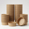 DEXLO 750ml Kraft Salad Bowls Round Disposable Bowls - Pack of 300