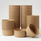 DEXLO 500ml Kraft Salad Bowls - Pack of 300