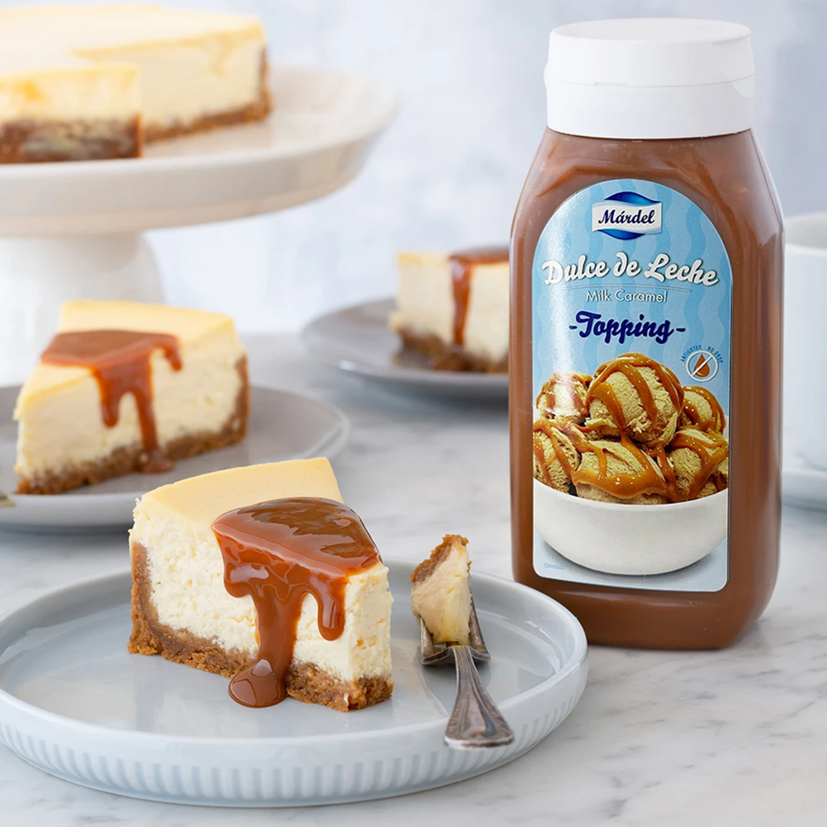 Mardel Dulce de Leche Topping - 1.2KG Squeeze Bottle