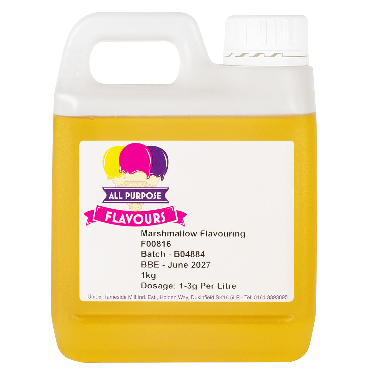 All Purpose Flavours Marshmallow Flavouring 1kg