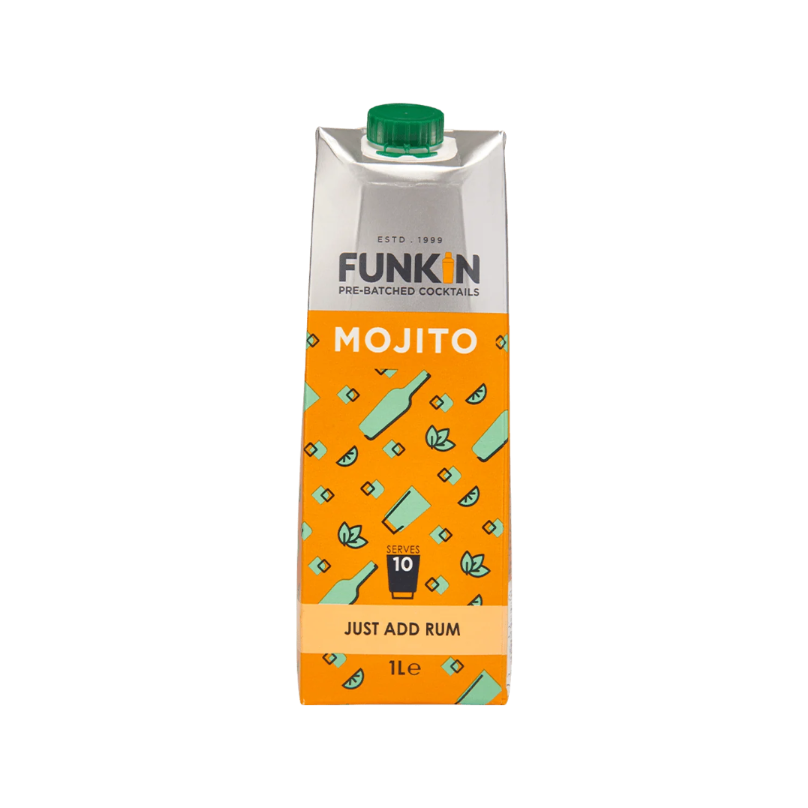 FUNKIN Mojito Cocktail Mixer 1 Ltr Pre-Batched