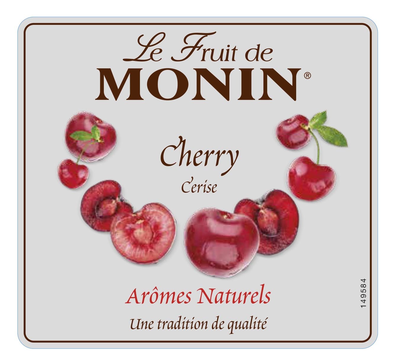 Monin Cherry Puree Syrup 1ltr
