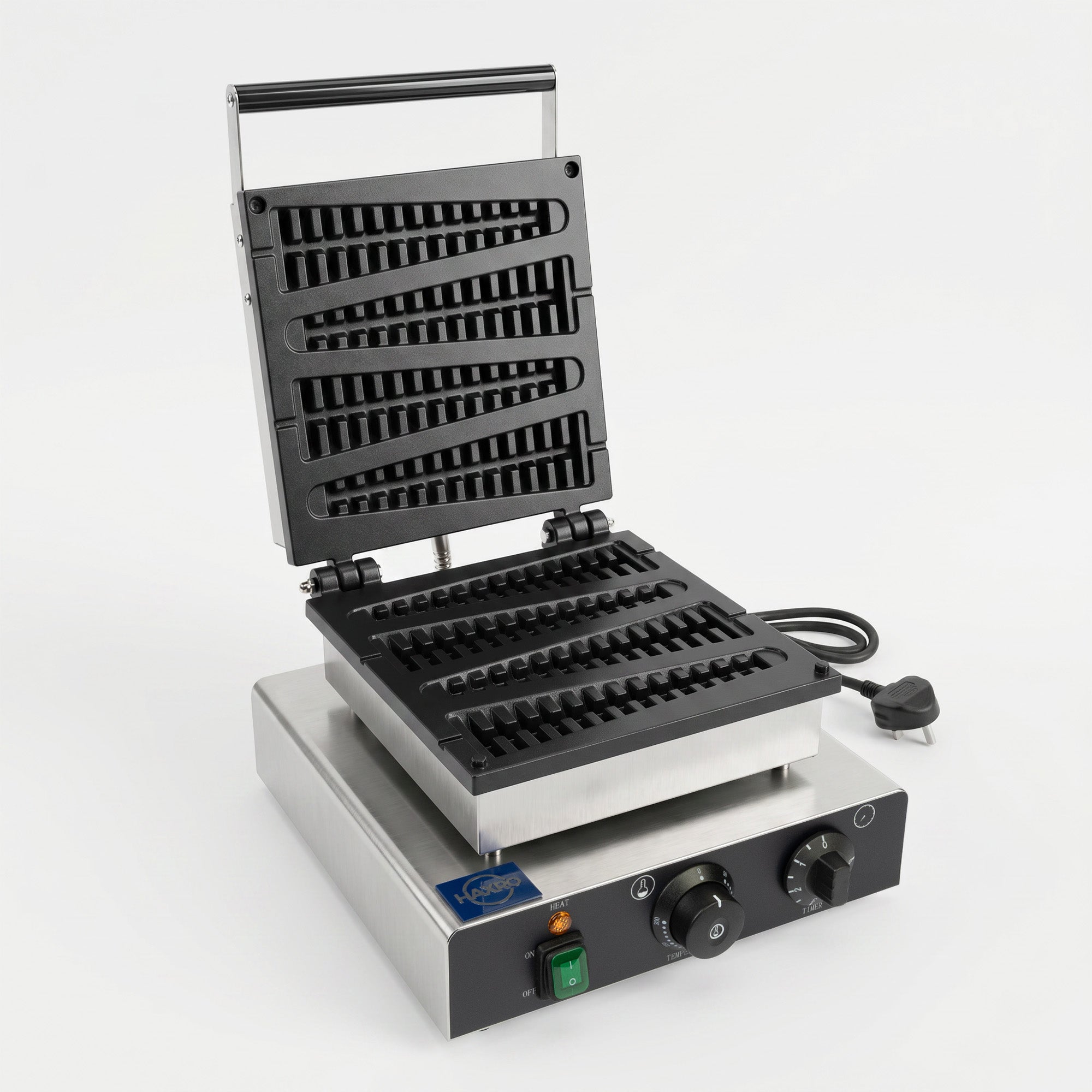 HAXRO Lolly Waffle Maker "Pine Tree" Commercial Waffle Machine