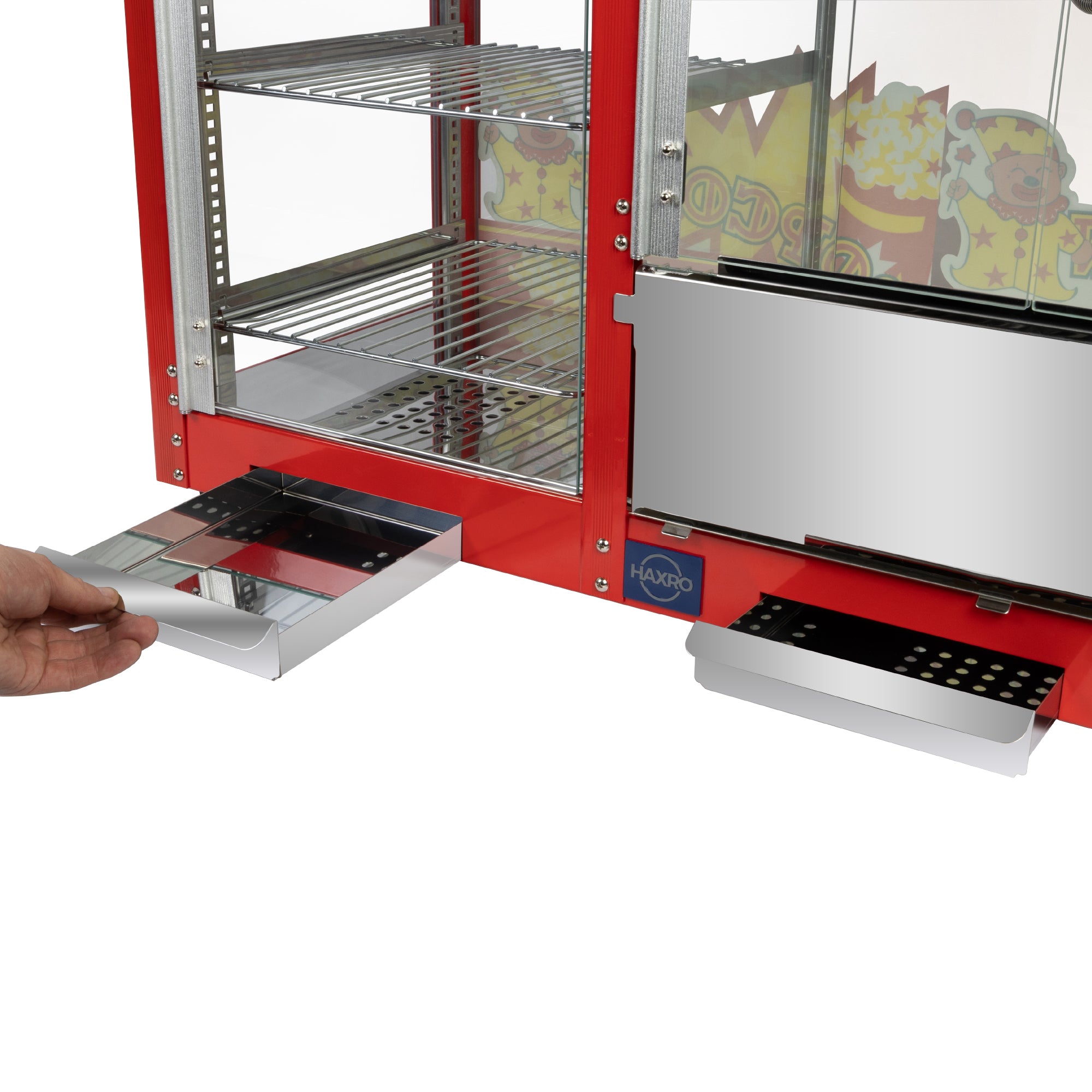 HAXRO Popcorn Machine With 2 Shelves- 8oz