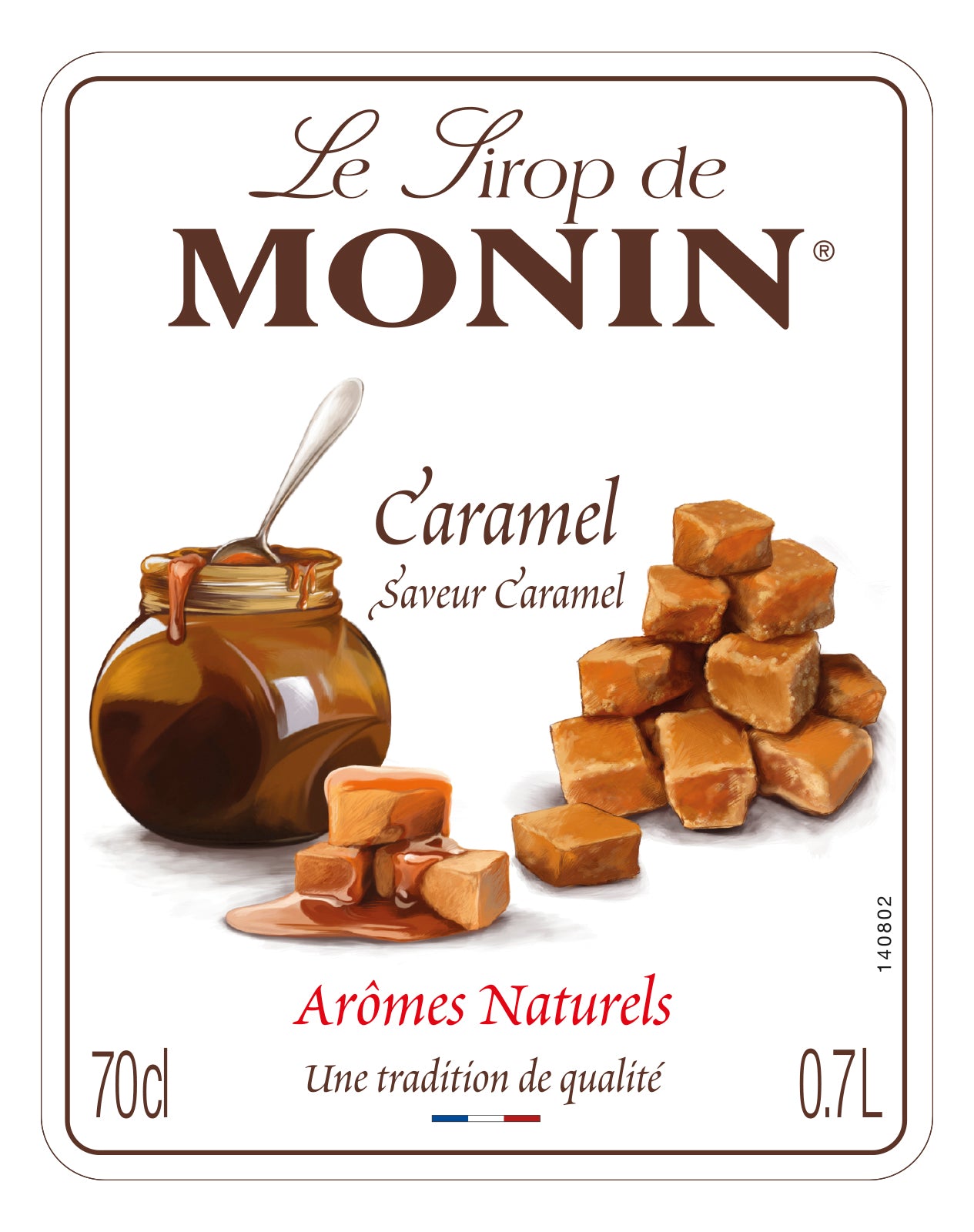 MONIN Caramel Syrup 70CL