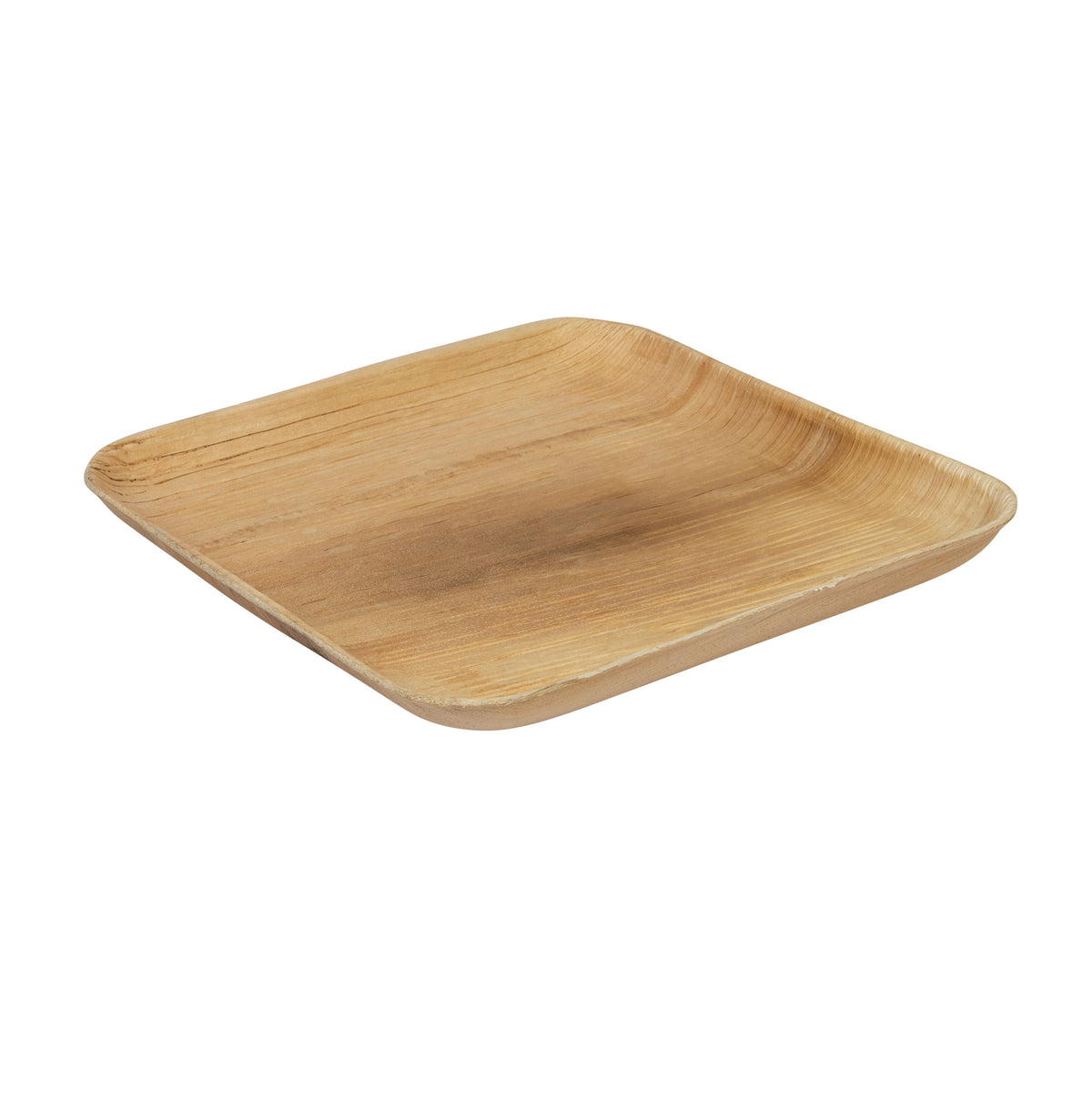 Goodlife Square 9” Rimless Plate 24cm Natural Organic Palm Range