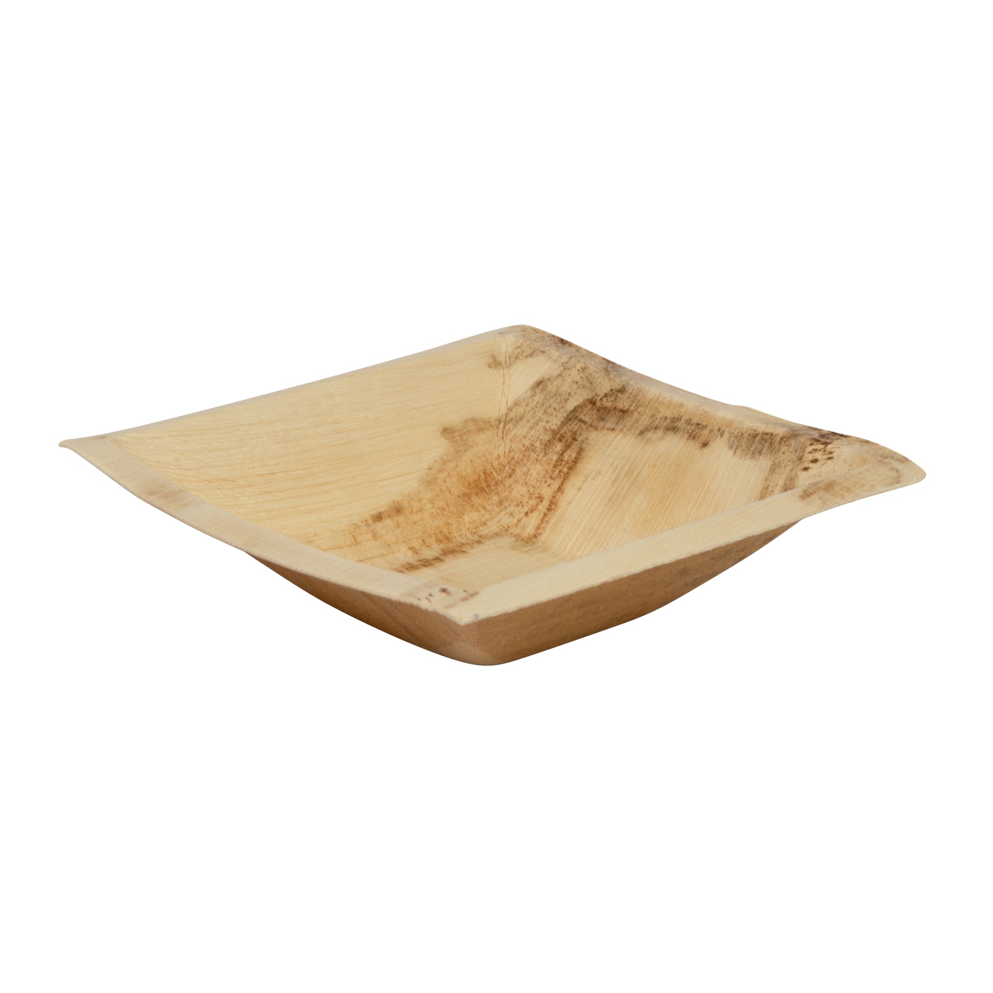 Goodlife Square 7” Deep Bowl 8oz/17x4cm Natural Organic Palm Range