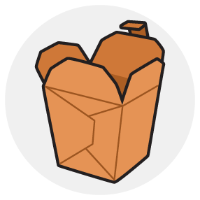 Paper Takeaway Containers icon
