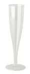 Dispo International 6oz Disposable Champagne Flutes - Pack Of 100