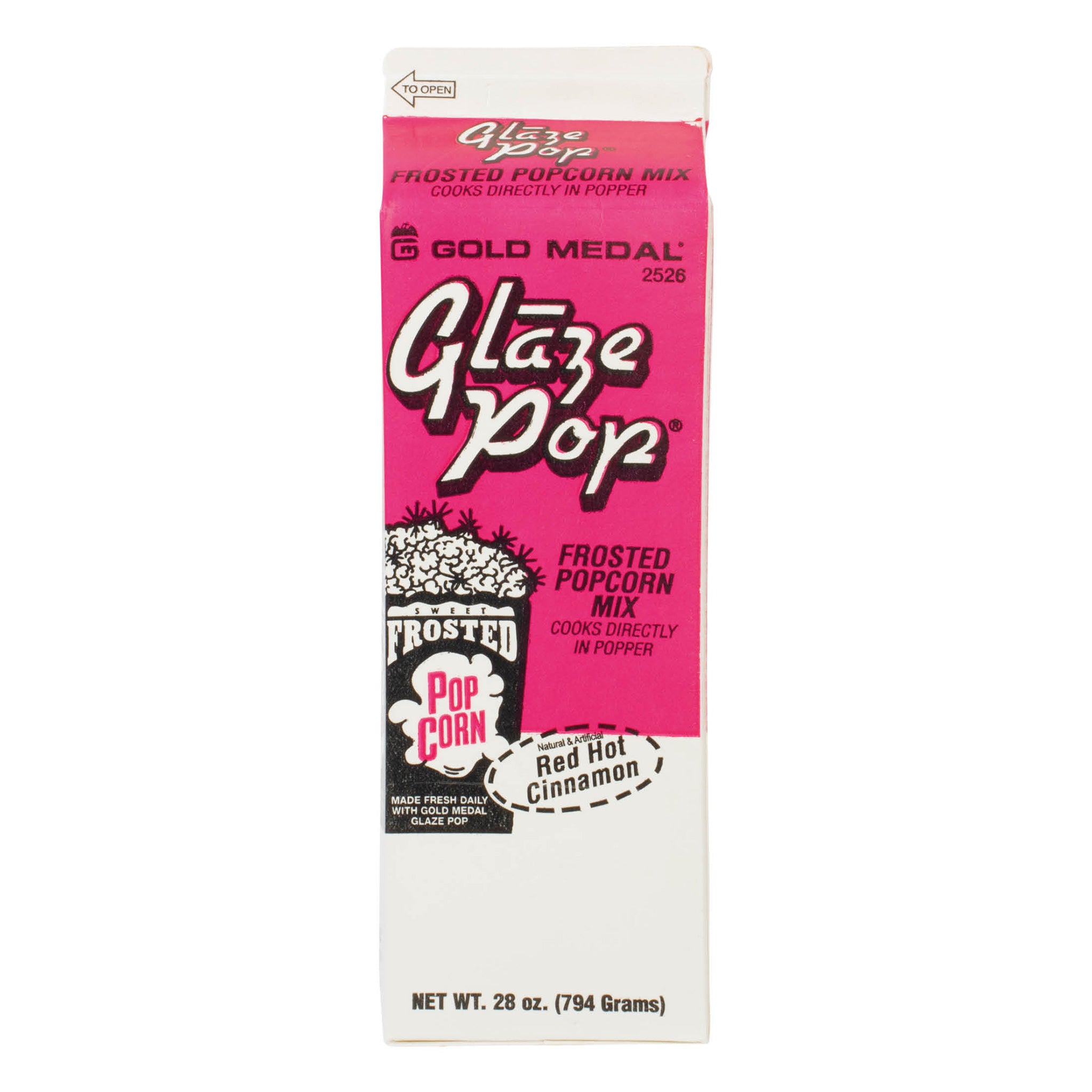 Glaze Pop® Red Hot Cinnamon Popcorn Seasoning 794g