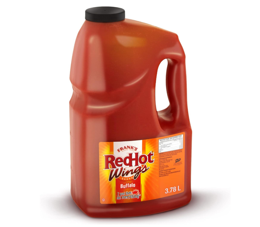 Frank's Red Hot Wings Buffalo Sauce 3.78L