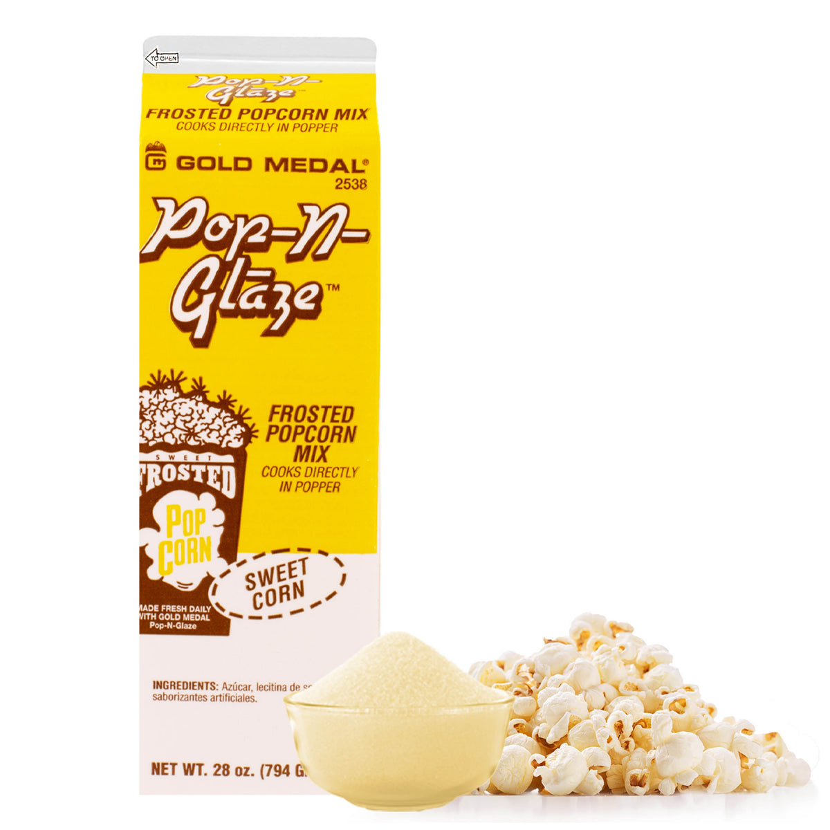 Gold Medal Pop-N-Glaze® Sweet Popcorn Seasoning 794g