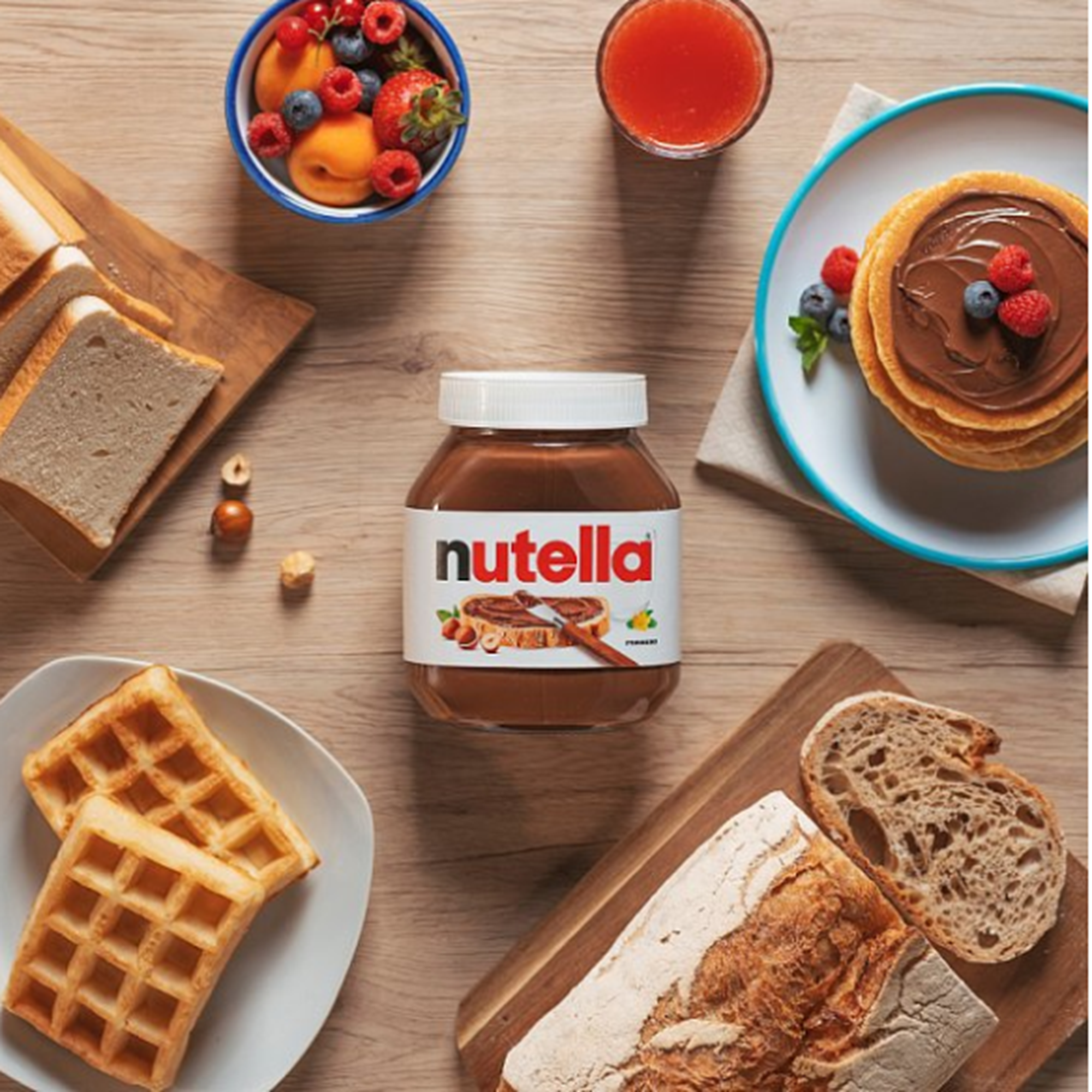 NUTELLA Hazelnut Spread with Cocoa 750g