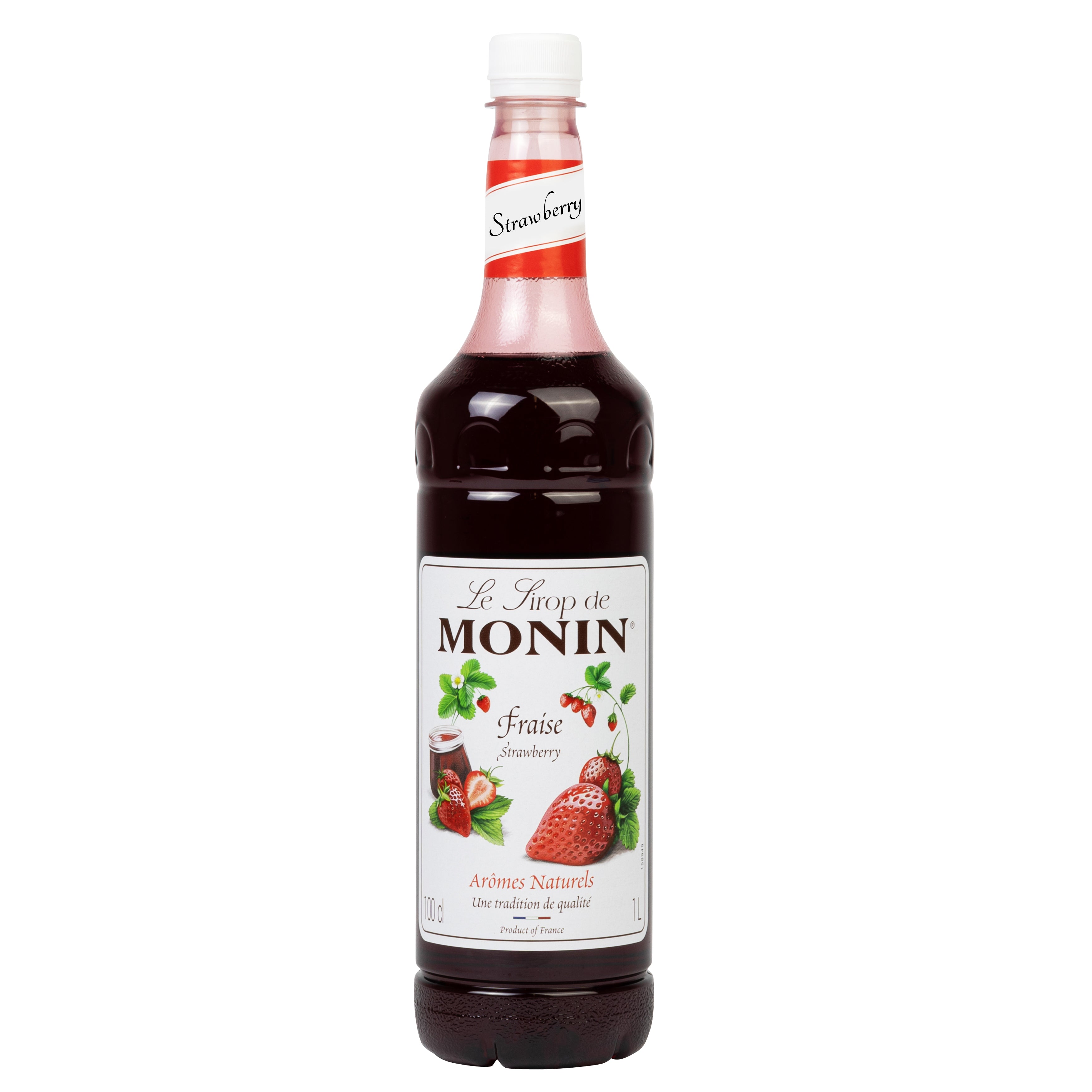 Monin Strawberry Syrup 1L - BottleKing - View #13