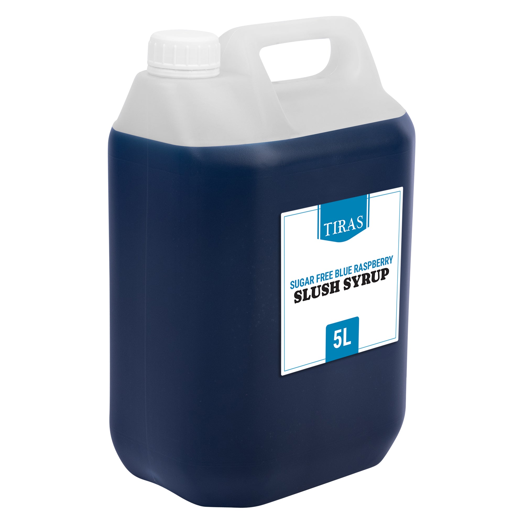 Tiras Sugar Free Blue Raspberry Slush Syrup 5 Litre