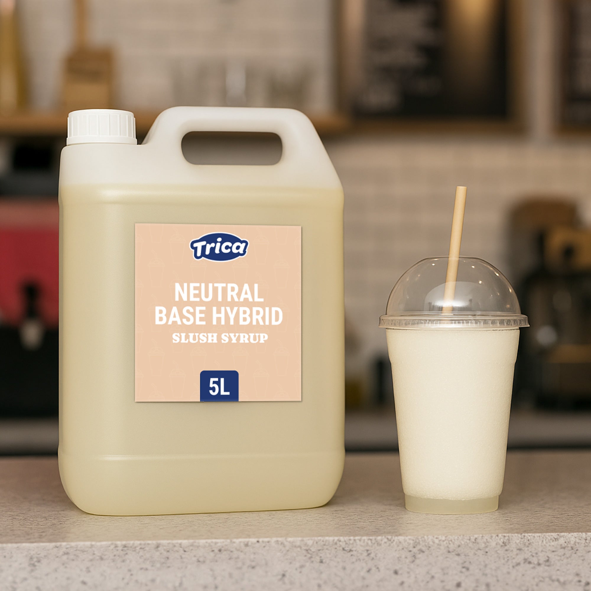 TRICA Neutral Base Hybrid Slush Syrup 5 Litre
