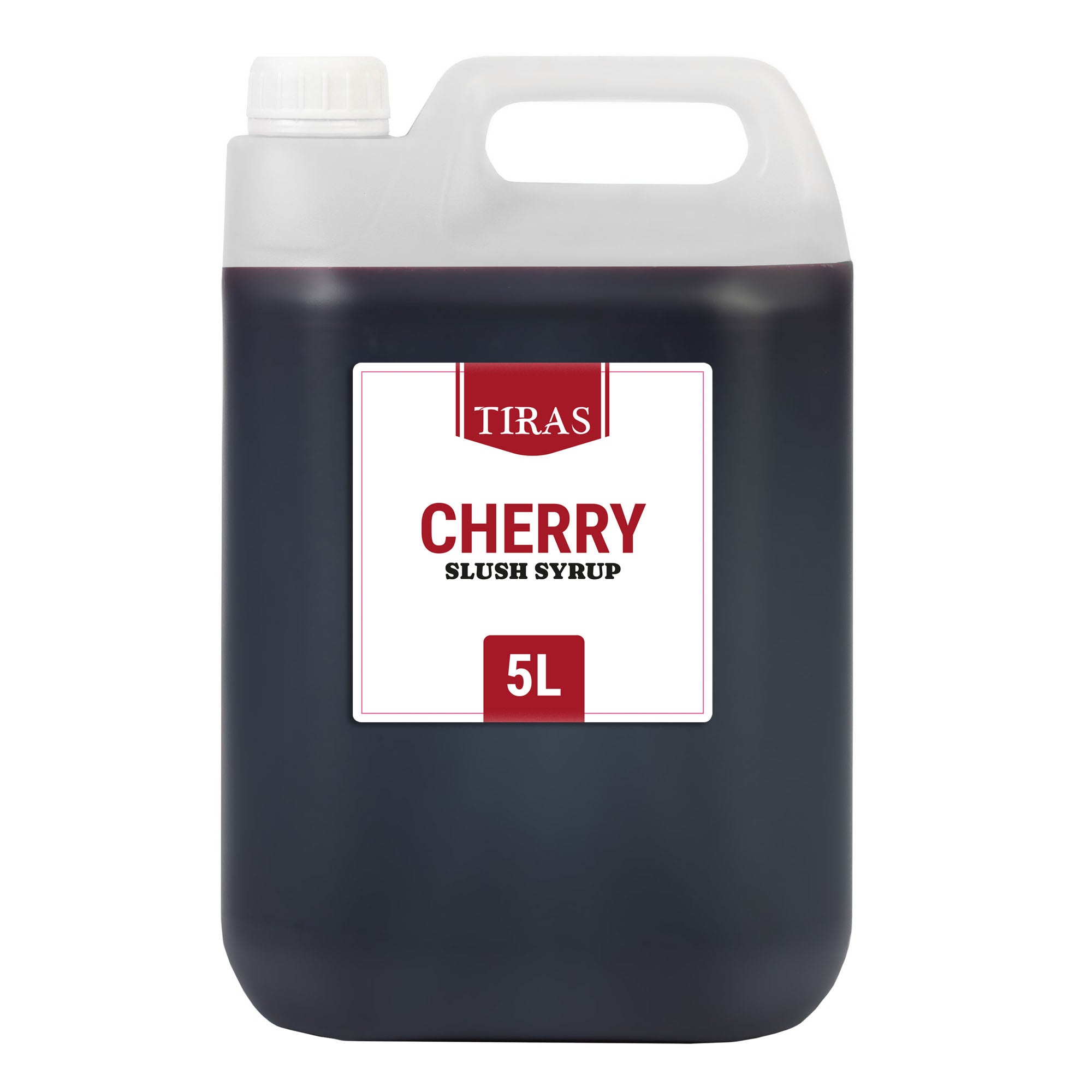 Tiras Cherry Slush Syrup 5 Litre