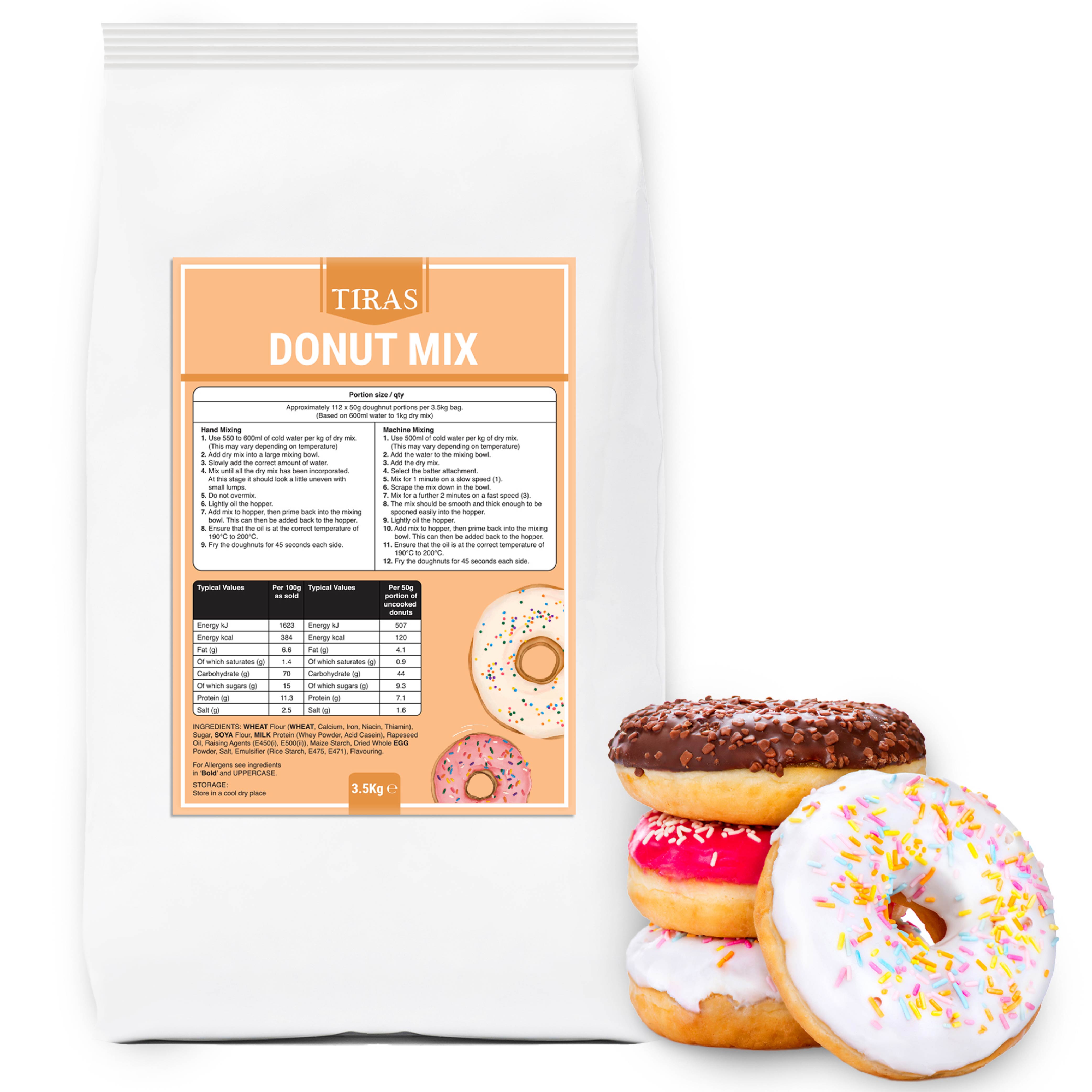 TIRAS Donut Mix 3.5kg