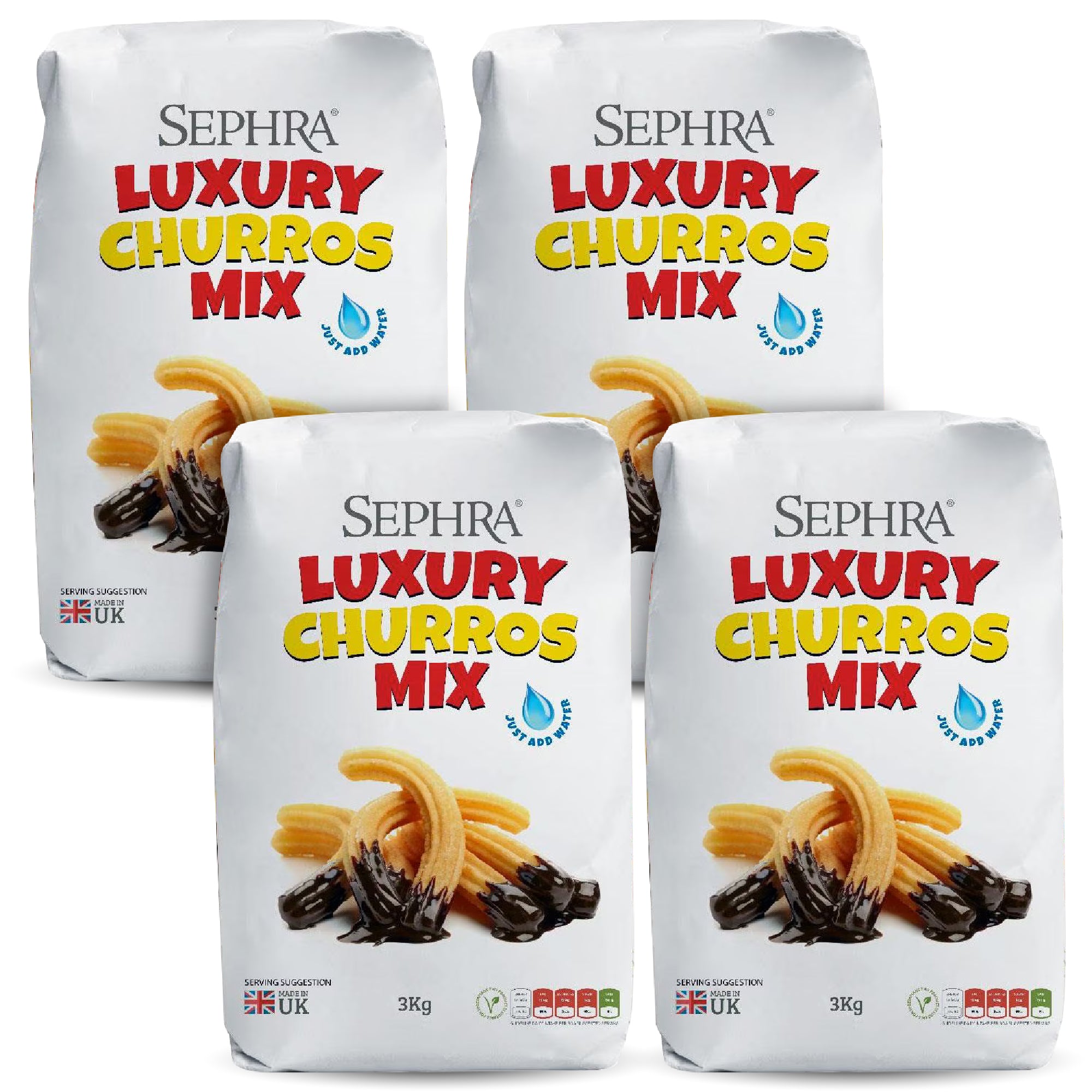 Sephra Luxury Churros Mix For Frying 3kg