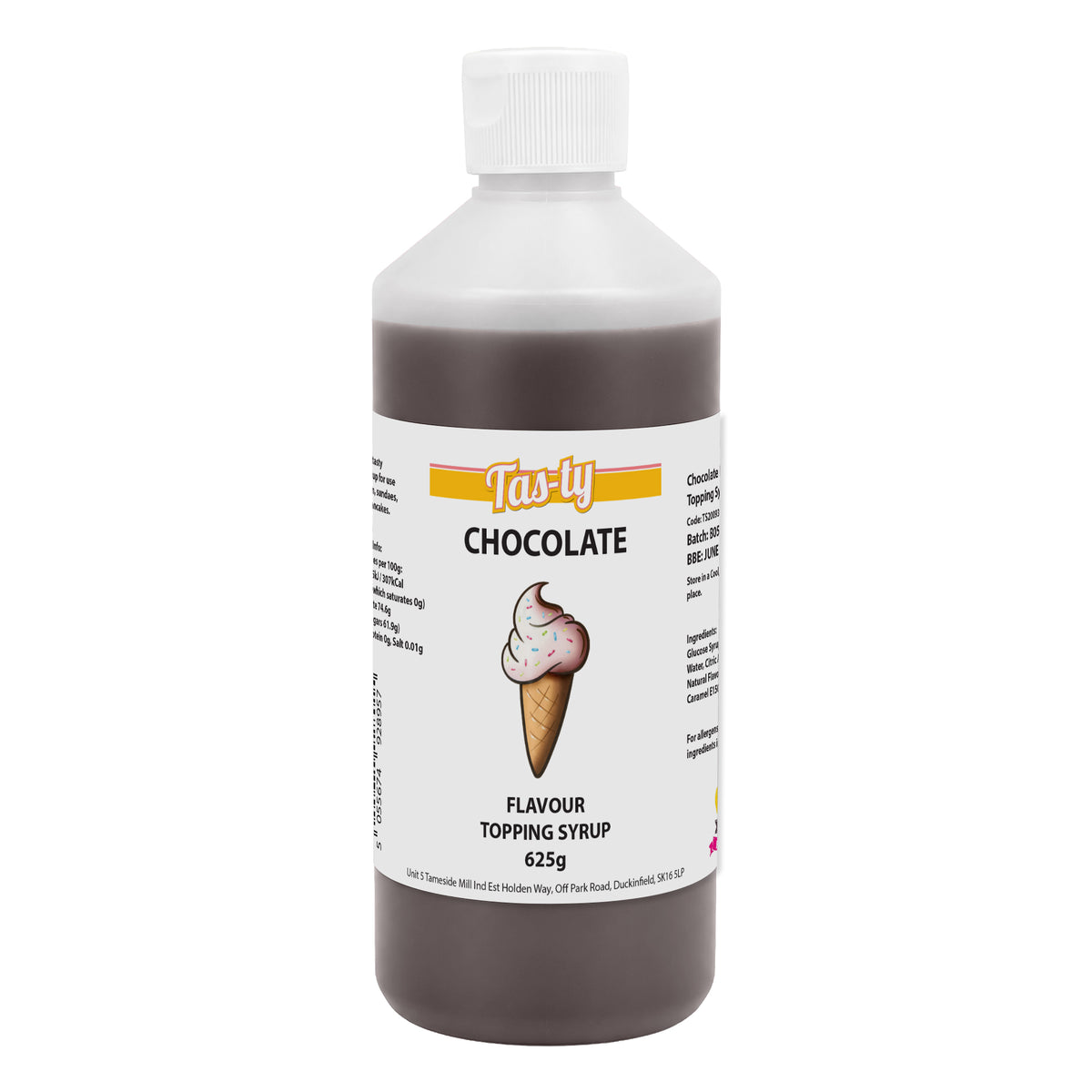 Tas-ty Chocolate Topping Sauce 625g