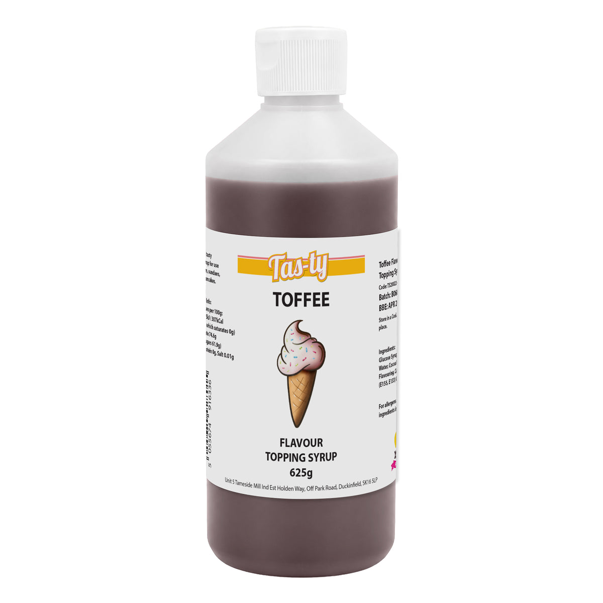 Tas-ty Toffee Topping Sauce Bottle 625g