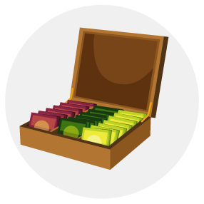 Tea Boxes icon