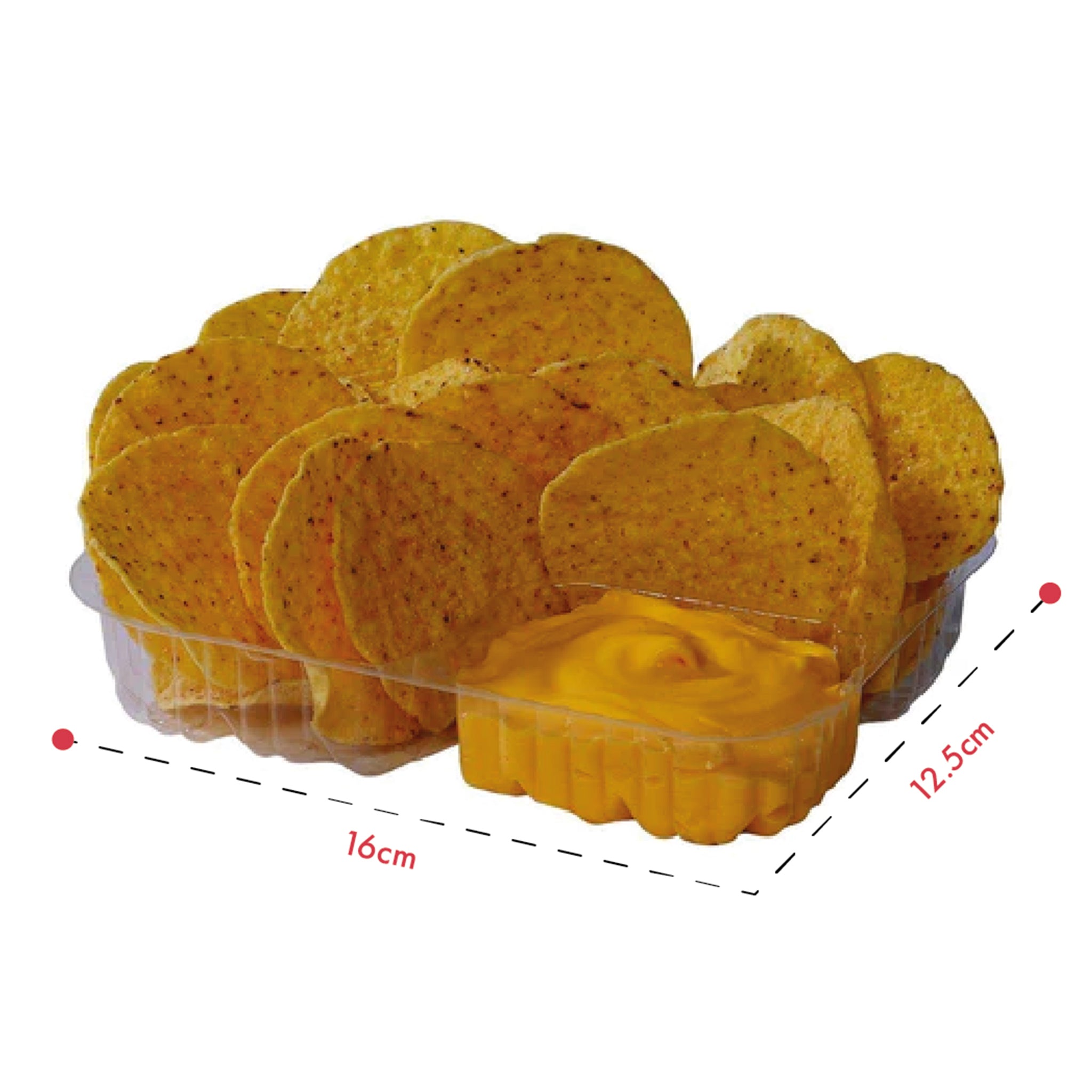 Two-Compartment Nacho Trays (Pack of 2000)