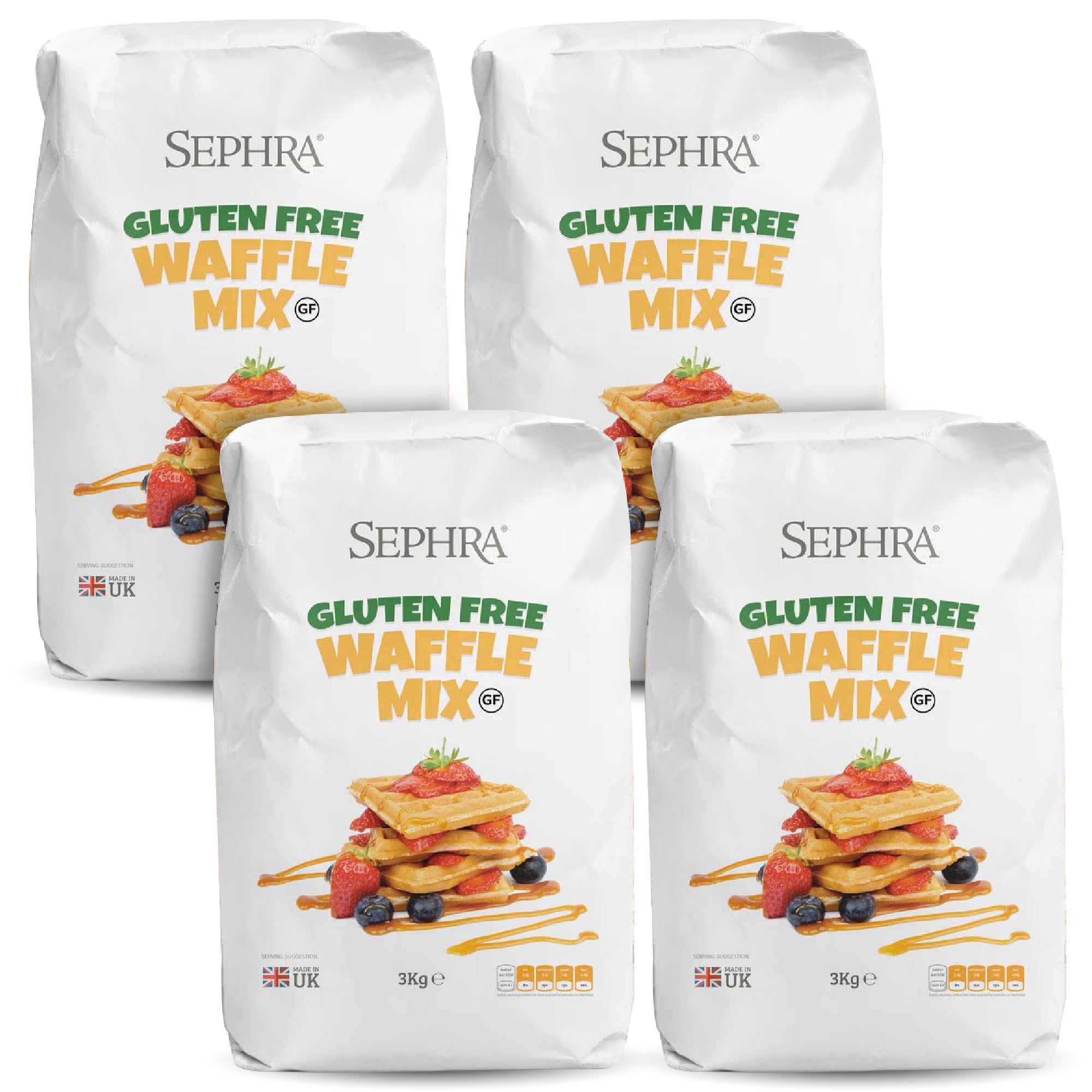 Sephra Gluten Free Waffle Mix 3kg