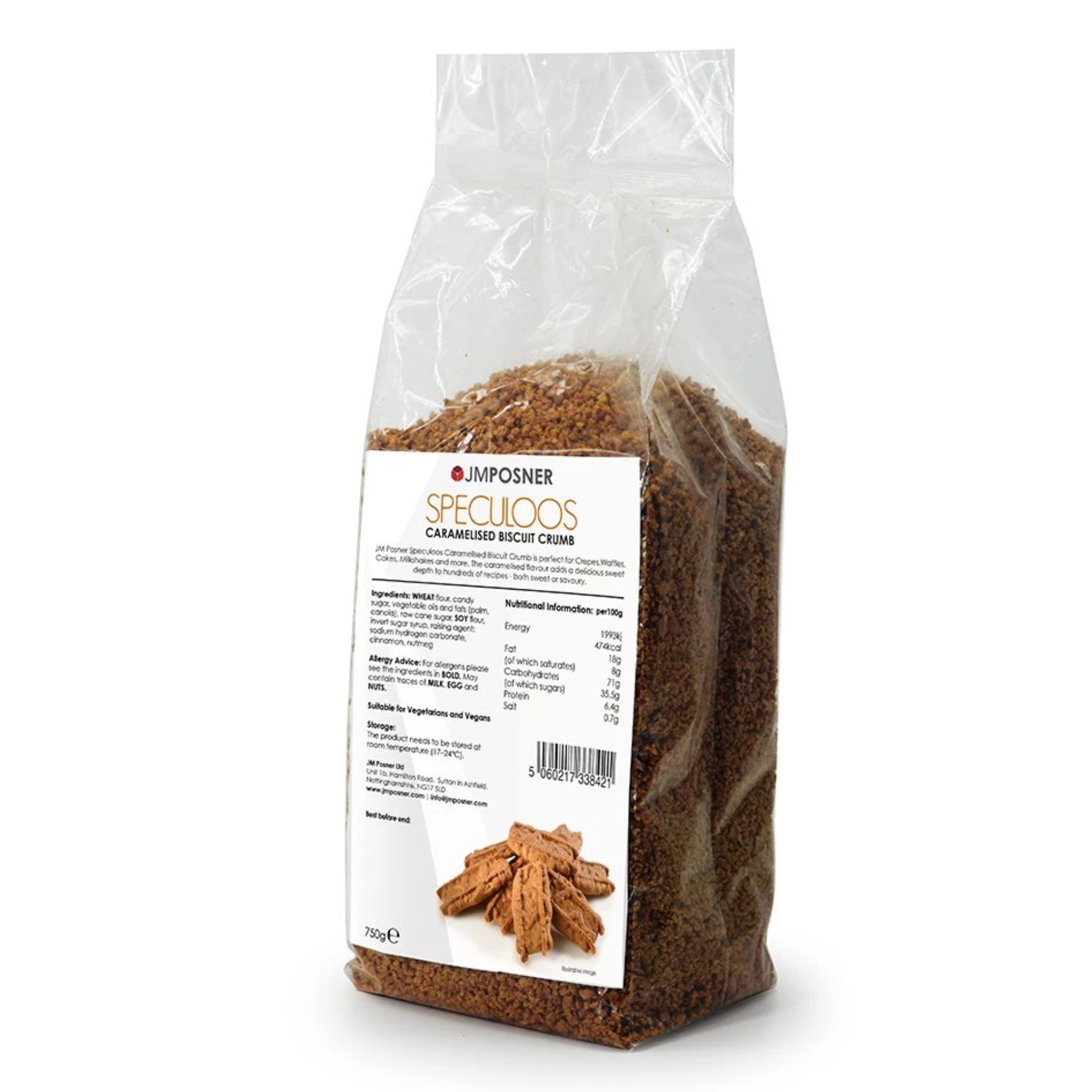 JMP Speculoos Crumb Bag 750g