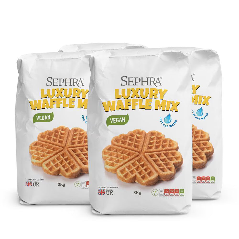 Sephra Luxury Vegan Waffle & Pancake Mix 3kg
