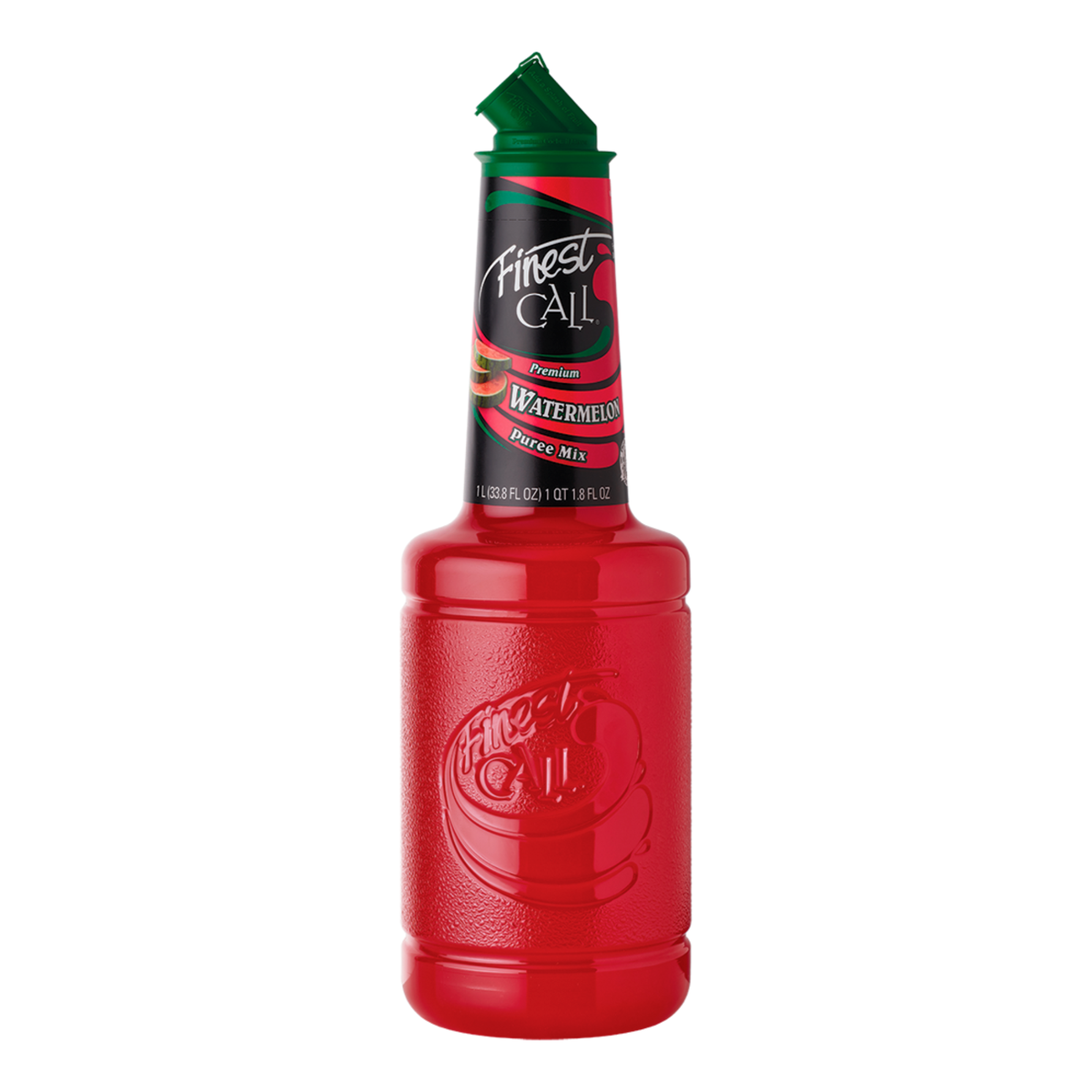 Finest Call Watermelon Puree Mix 1 L bottle – sweet, juicy watermelon puree ideal for cocktails, mocktails, smoothies, and summer drinks in bars, cafés, and restaurants.