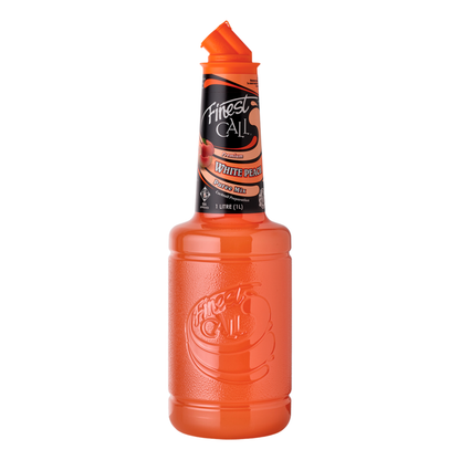Finest Call White Peach Puree Mix 1 L bottle smooth, fruity peach puree ideal for cocktails, mocktails, smoothies, and dessert recipes in bars, cafés, and restaurants.