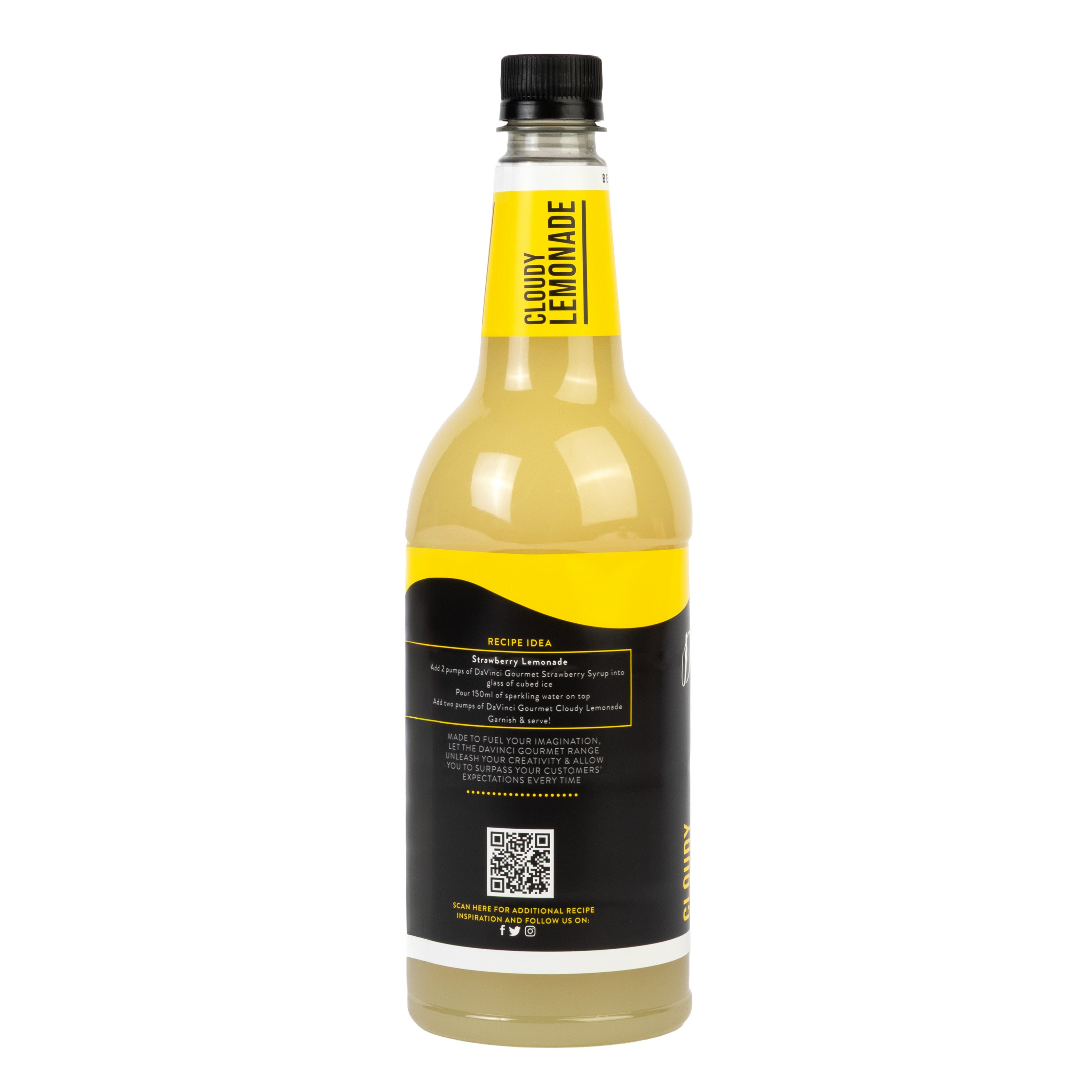 DaVinci Cloudy Lemonade Syrup 1L