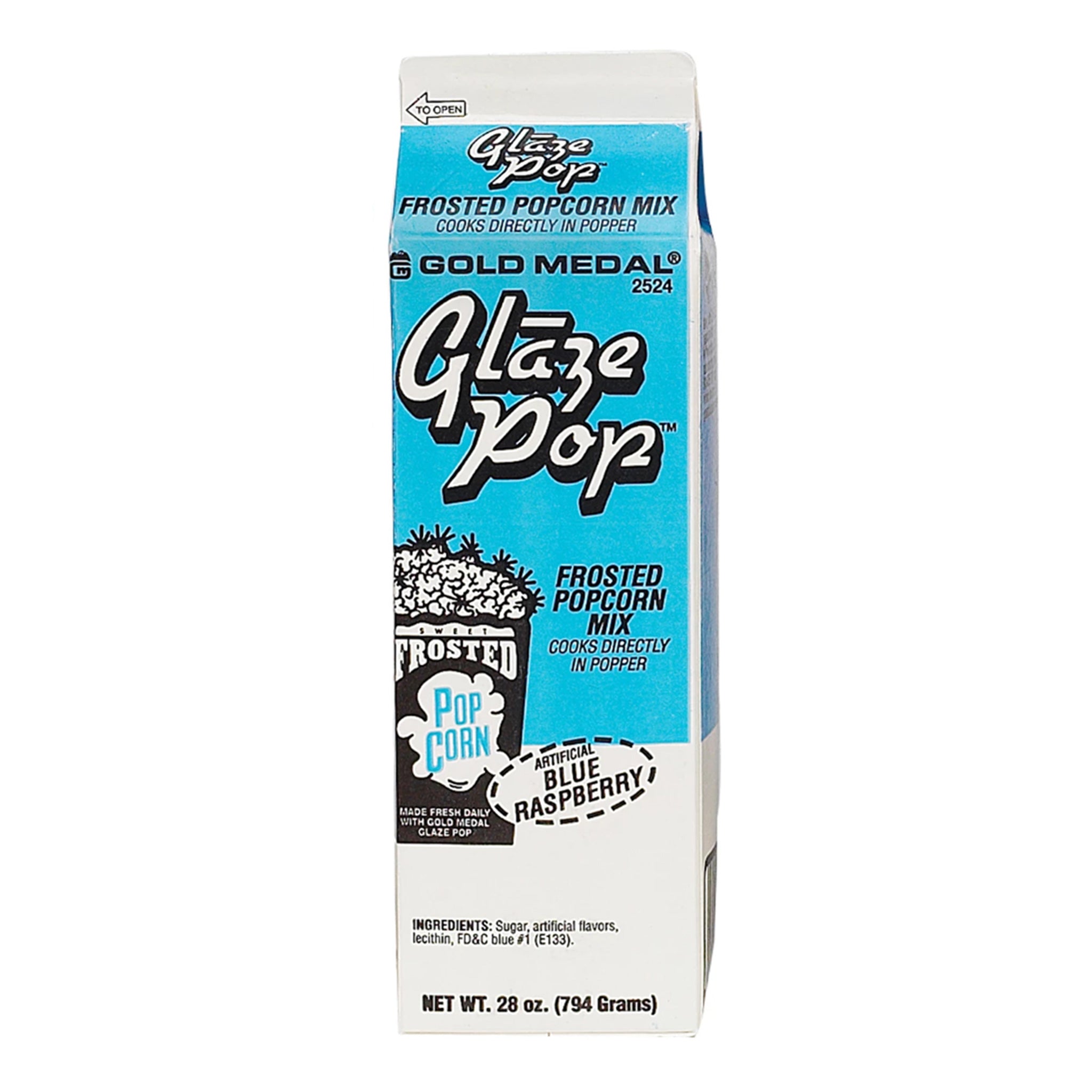 Glaze Pop® Blue Raspberry Popcorn Seasoning 794g