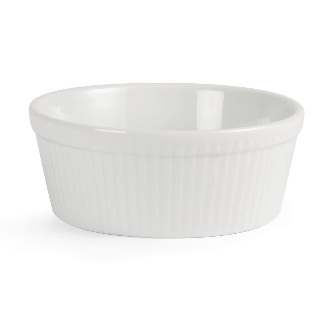 Olympia Whiteware Round Pie Dishes 134mm (6 pack)