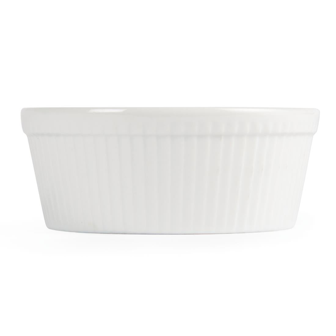 Olympia Whiteware Round Pie Dishes 134mm (6 pack)