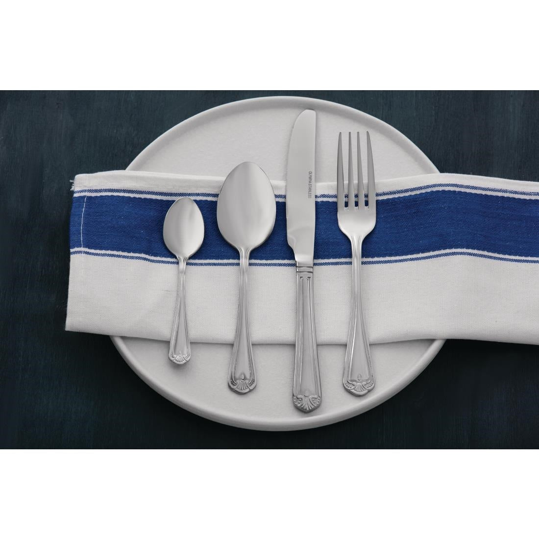 Olympia Jesmond Dessert Spoon (12 Pack)
