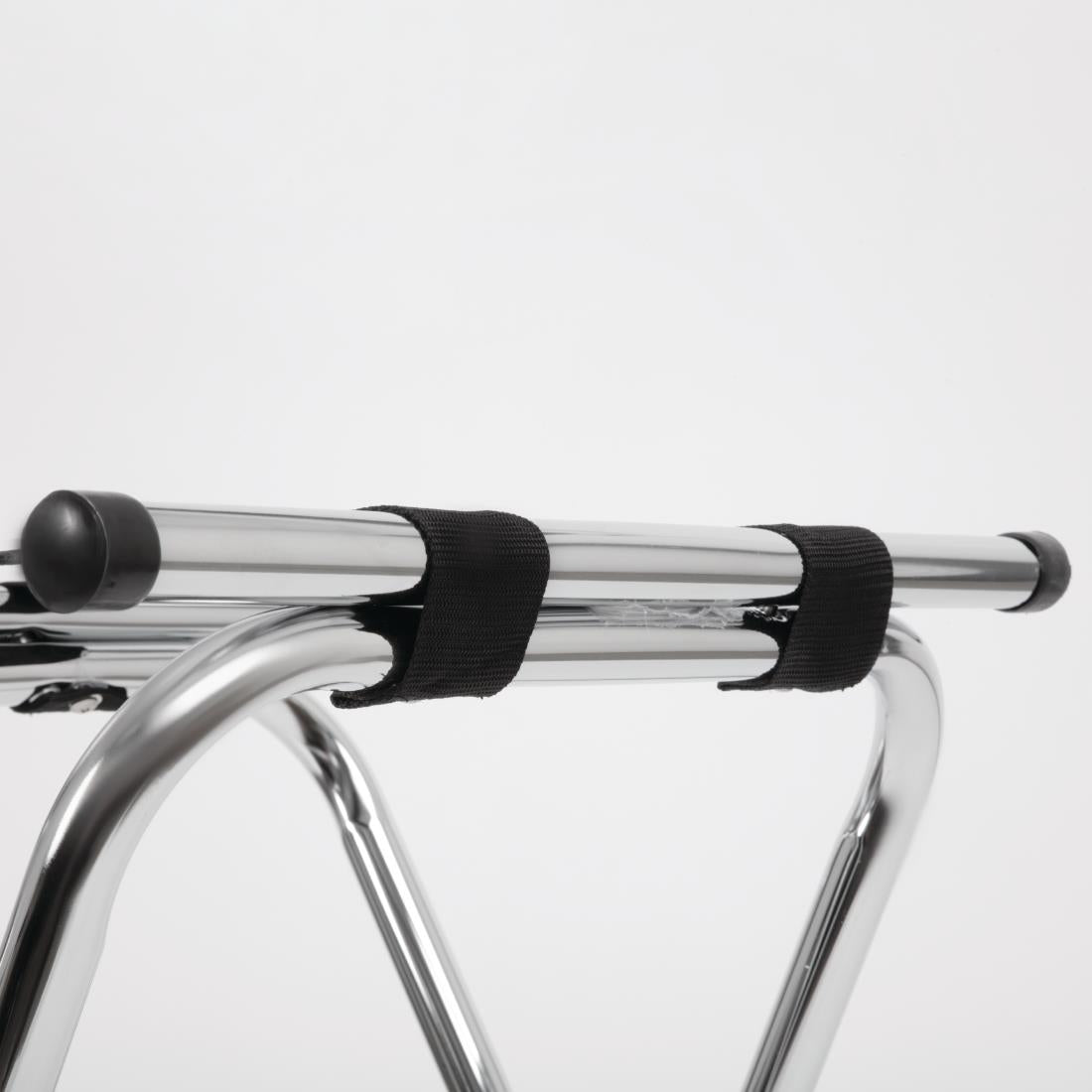 Olympia Chrome-Plated Steel Folding Tray Stand