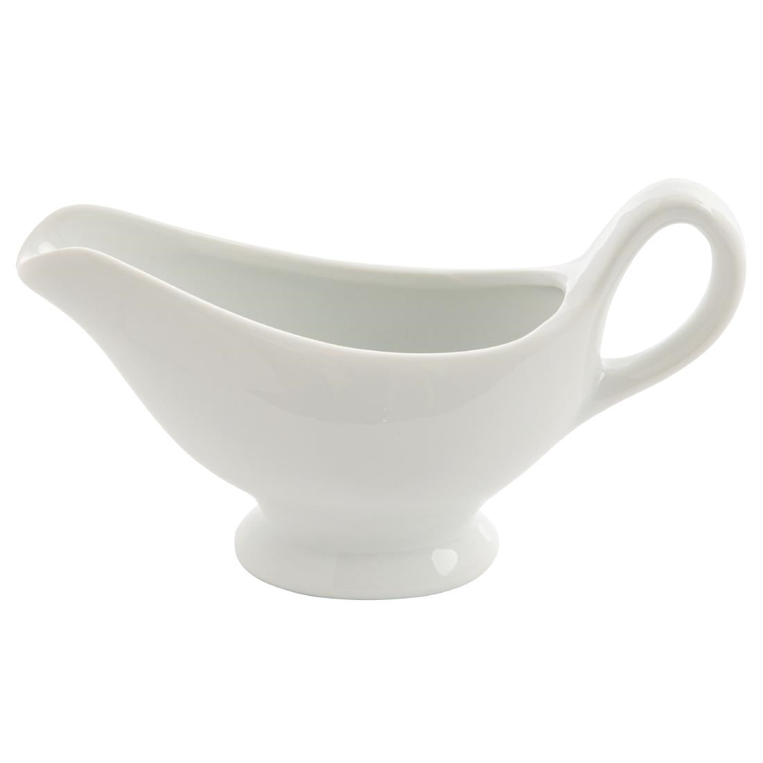 Olympia Whiteware Gravy Boats 180ml (Pack of 6)
