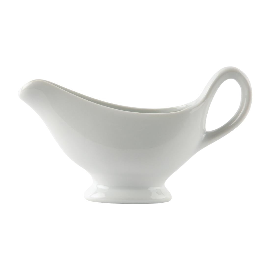 Olympia Whiteware Gravy Boats 180ml (Pack of 6)