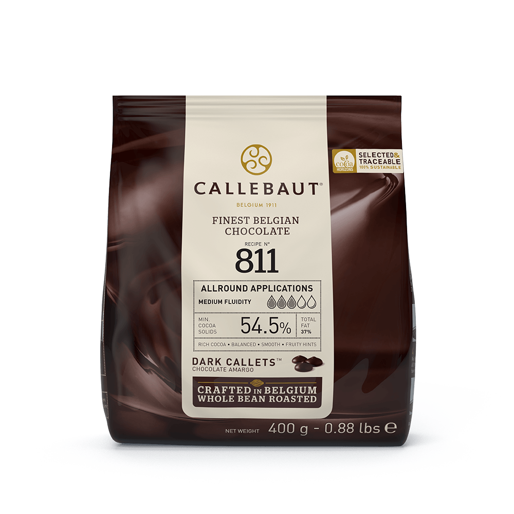 CALLEBAUT Dark Chocolate Callets 400g