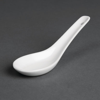 Olympia Whiteware Rice Spoons 130mm (24 pack)
